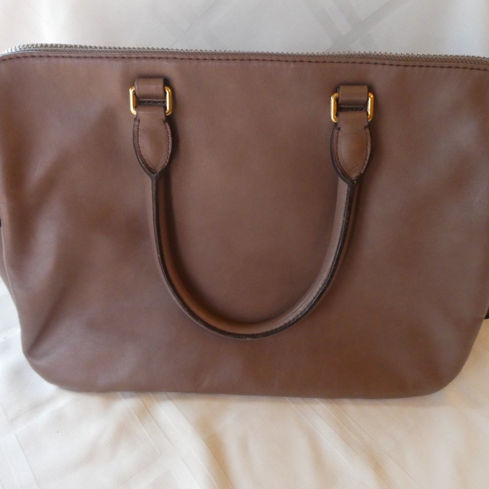 MARC JACOBS Goodbye Columbus Sylvie Top Handle Leather Satchel - Picture 3 of 16